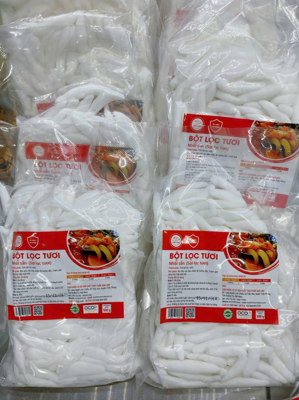 bánh canh bột lọc Vạn Linh