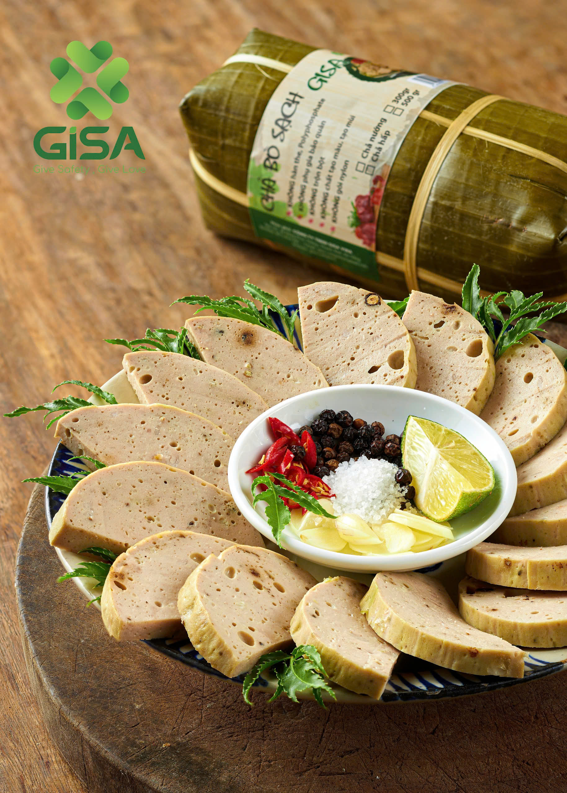 Chả bò hấp GISA