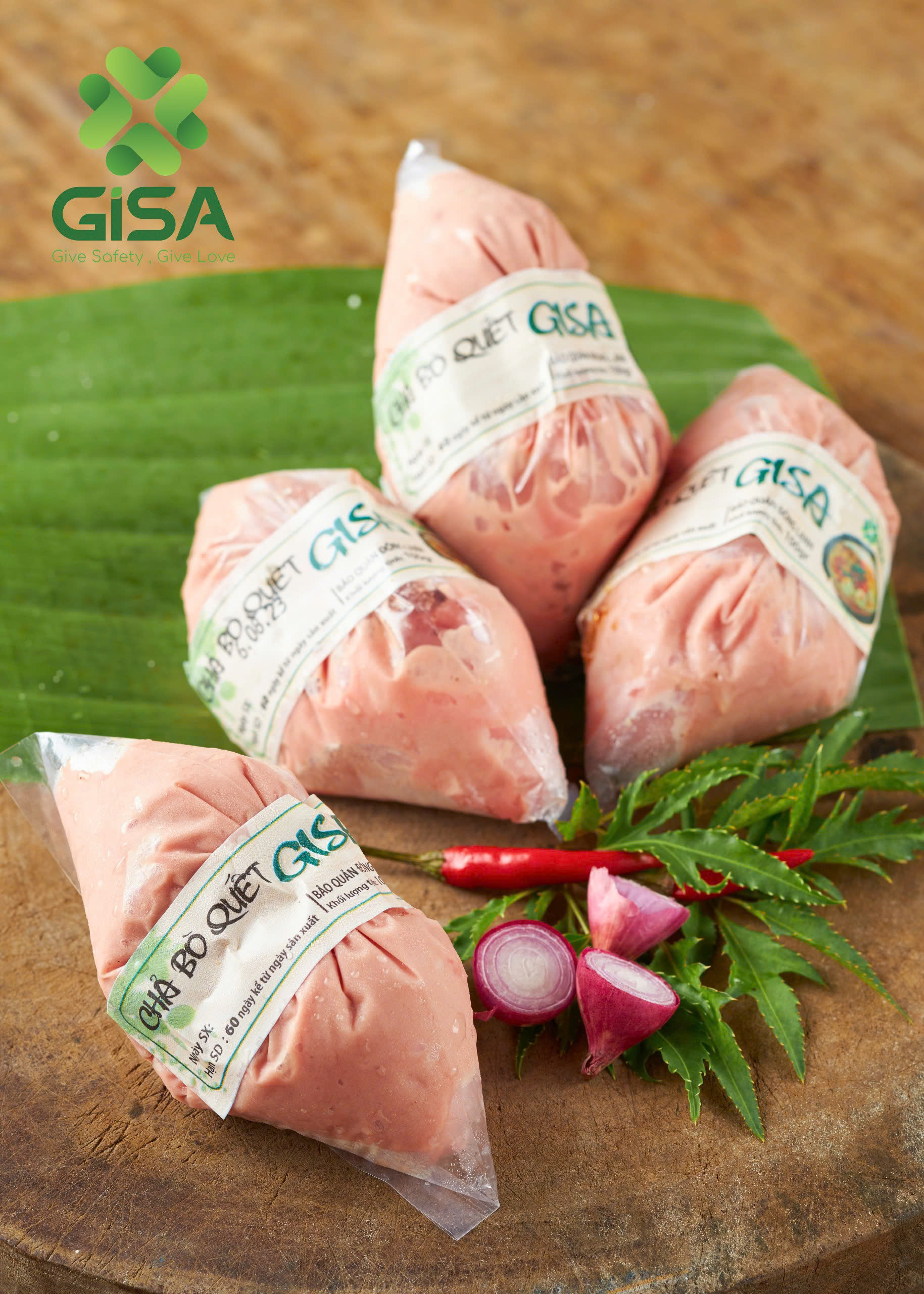 Chả bò quết GISA